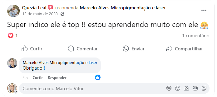 Depoimento de Quezia Leal no Facebook